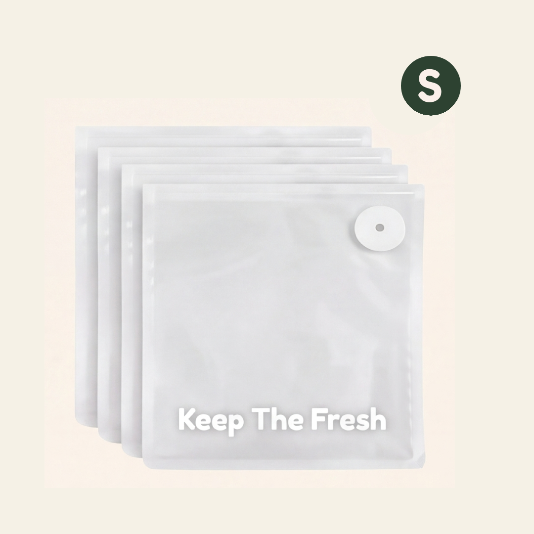 Reusable Vacuum Bags - Small (22x21cm)