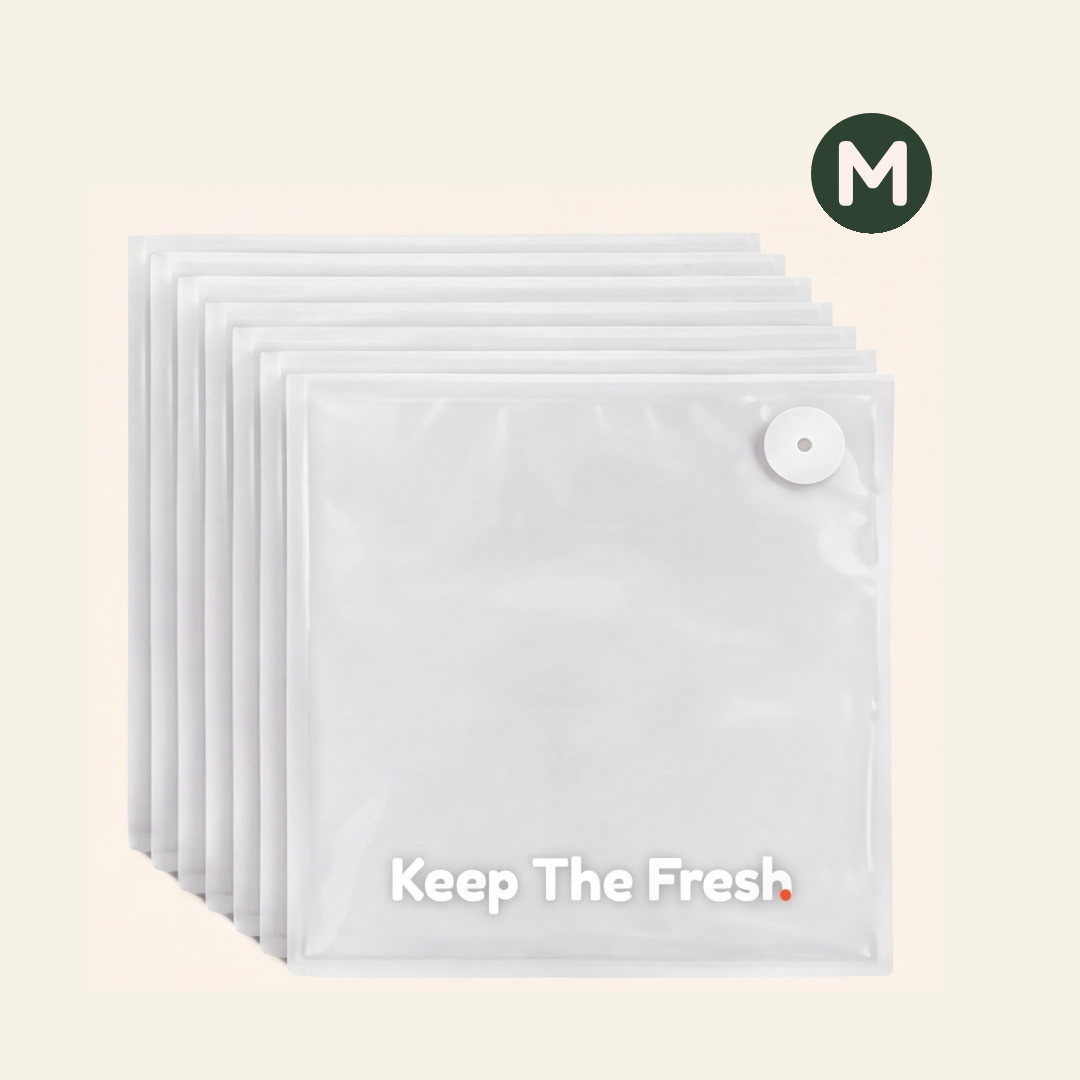 Reusable Vacuum Bags - Medium (26x28cm)